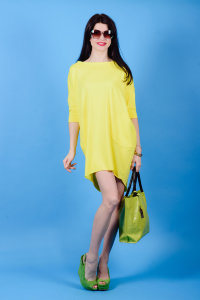 Платье П 258 (лимон)
